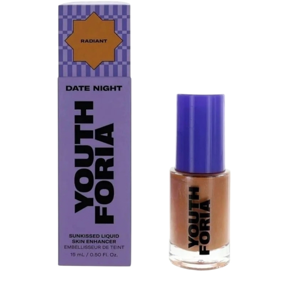 NIB Youthforia Sunkissed Skin Enhancer Date Night Radiant 15mL